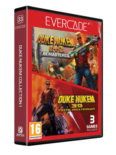 Cartridge pre retro herné konzoly Evercade - Duke Nukem Collection 1 (PC)