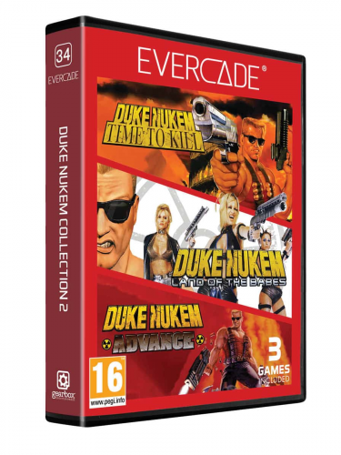 Cartridge pre retro herné konzoly Evercade - Duke Nukem Collection 2 (PC)