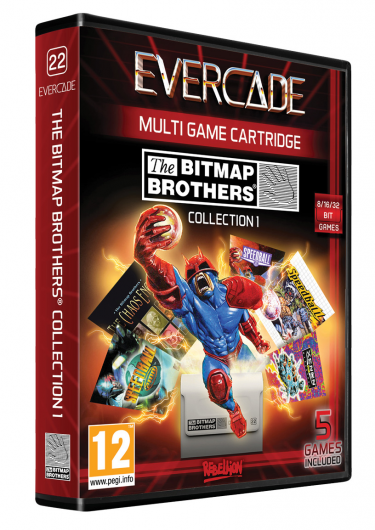 Cartridge pre retro hernú konzolu Evercade - The Bitmap Brothers Collection 1 (PC)