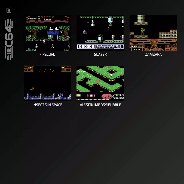 Cartridge pre retro hernú konzolu Evercade - THEC64 Collection 2