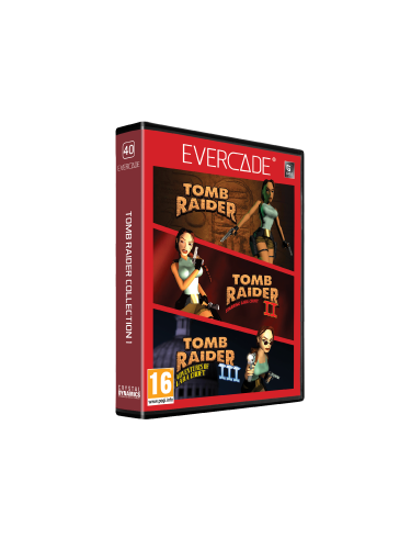 Cartridge pre retro herné konzoly Evercade - Tomb Raider Collection 1 (PC)