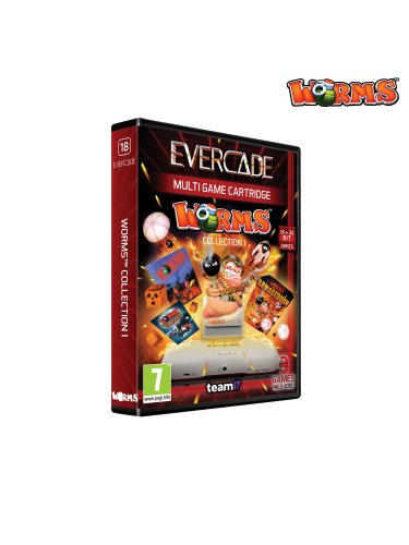 Cartridge pre retro herné konzoly Evercade  - Worms Collection 1 (PC)