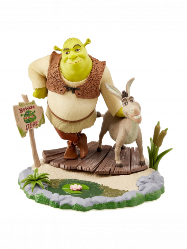 Adventný kalendár Shrek - Figurka Shrek & Donkey (Stavebnica)