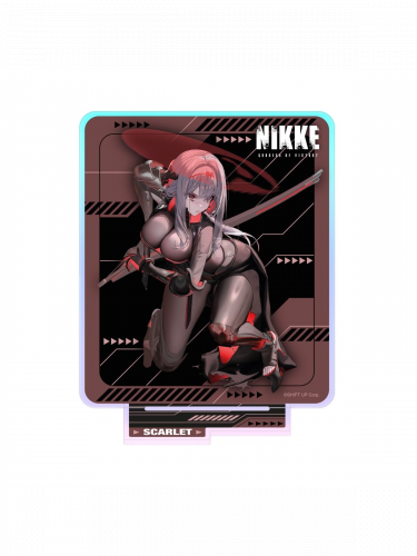 Akrylová figúrka Goddess of Victory: Nikke - Scarlet (Holographic Standee)