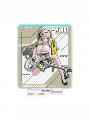 Akrylová figúrka Goddess of Victory: Nikke - Soda (Holographic Standee)