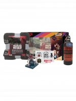 Darčekový set Stranger Things - Netflix & Chill Gift Box (figúrka, fľaša, deka, samolepky)