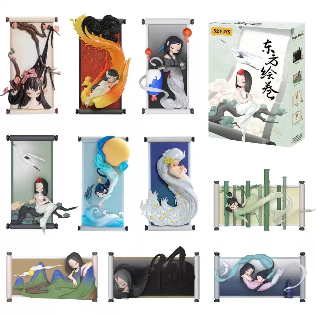 Figúrka 52TOYS - Oriental Scroll Painting (náhodný výber) - Anime