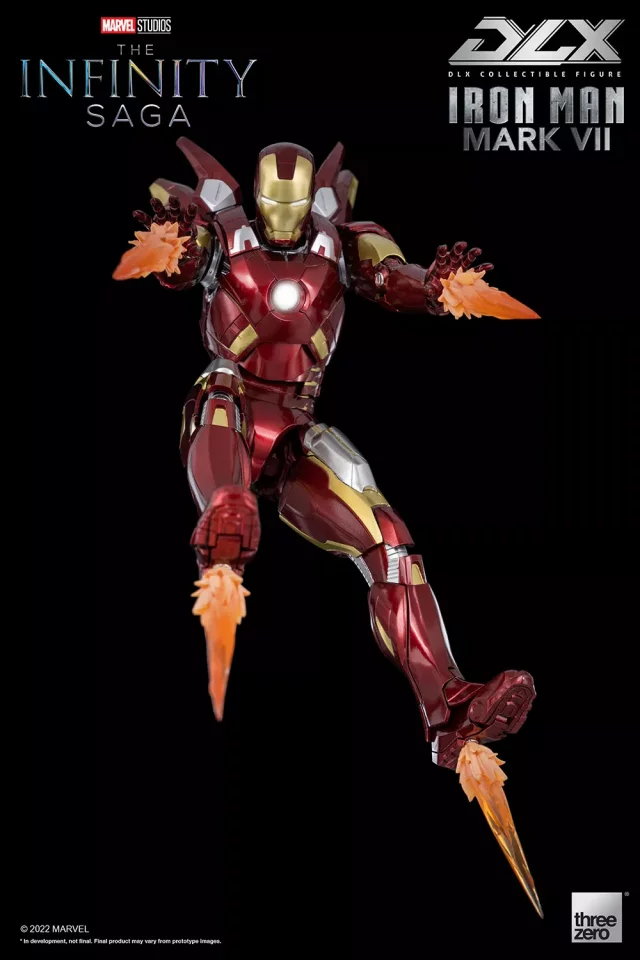 Figúrka Avengers - Iron Man MK 7 DLX A (Threezero)