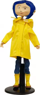 Figúrka Coraline - Bendy Fashion Doll (Raincoat & Boots)