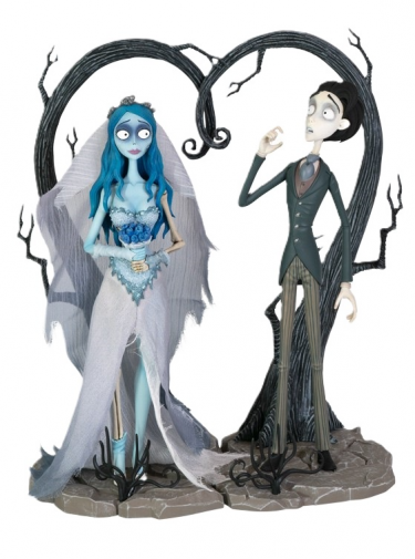 Figúrka Corpse Bride - Emily & Victor Diorama (Super Figure Collection)