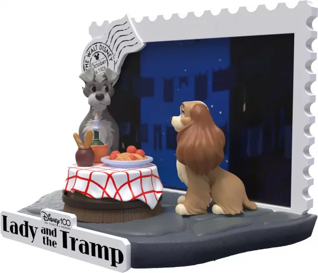 Figúrka Disney - Lady a Tramp Diorama (Beast Kingdom)