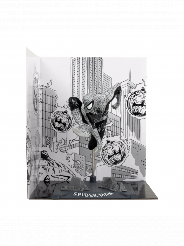 Figúrka Marvel - Spider Man Black & White (McFarlane)