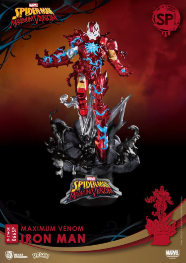 Figúrka Marvel - Venom Iron Man Special Edition (Beast Kingdom)