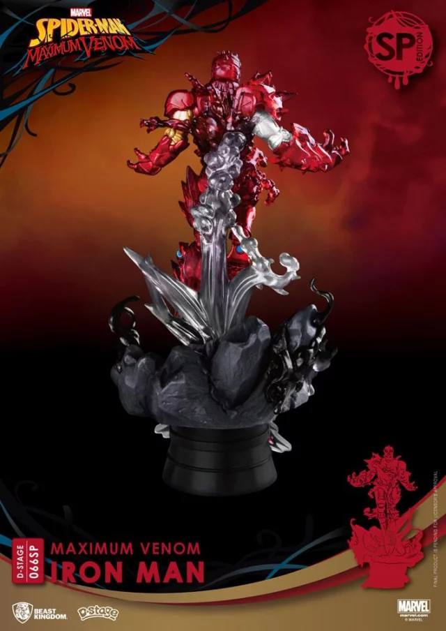 Figúrka Marvel - Venom Iron Man Special Edition (Beast Kingdom)