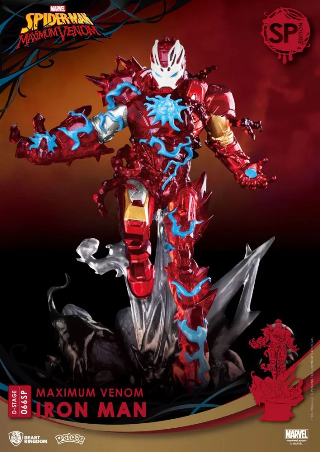 Figúrka Marvel - Venom Iron Man Special Edition (Beast Kingdom)