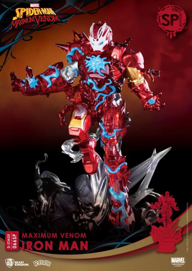 Figúrka Marvel - Venom Iron Man Special Edition (Beast Kingdom)