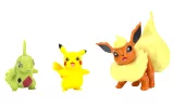 Figúrka Pokémon - Pikachu, Larvitar a Flareon