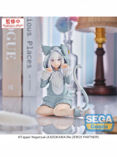 Figúrka Re:Zero Starting Life in Another World - Emilia Mofumofu (Sega)
