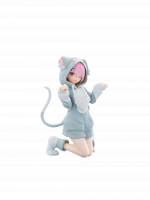 Figúrka Re:Zero Starting Life in Another World - Ram Mofumofu (Sega)