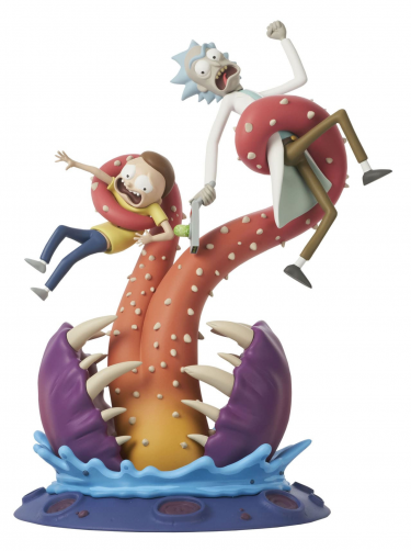 Figúrka Rick and Morty - Gallery Diorama (DiamondSelectToys)