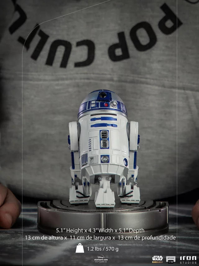 Figúrka Star Wars: The Mandalorian - R2-D2 Art Scale 1/10 (Iron Studios)