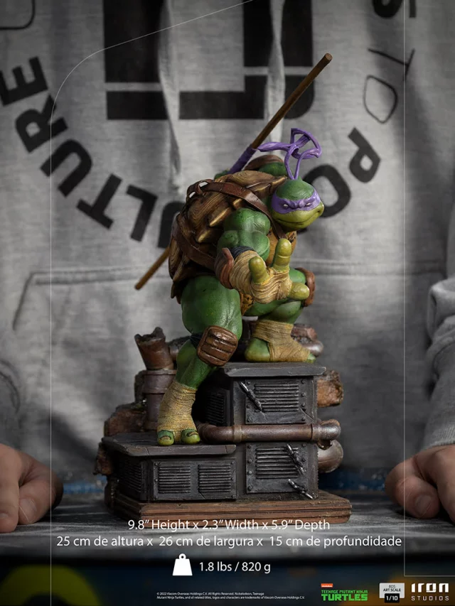 Figúrka Teenage Mutant Ninja Turtles - Donatello BDS Art Scale 1/10 (Iron Studios)