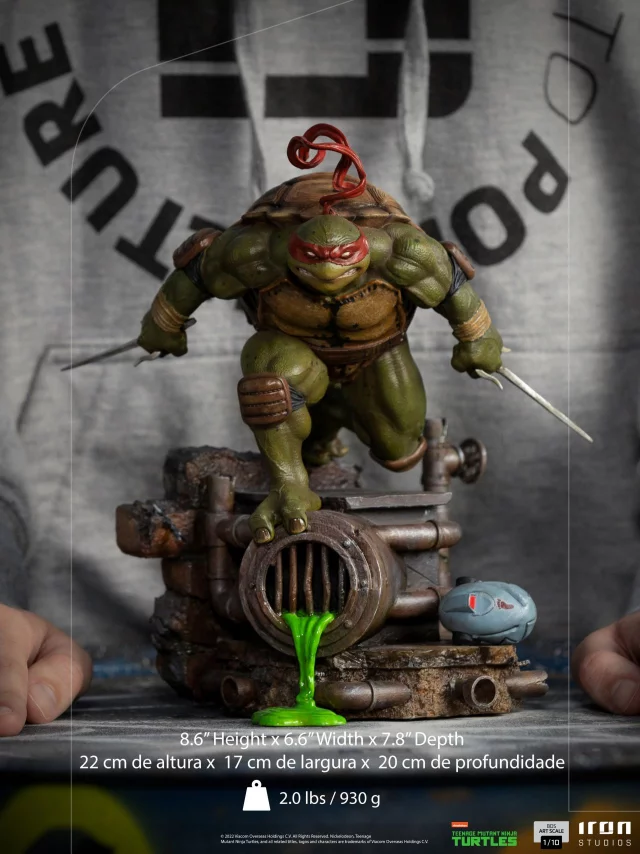 Figúrka Teenage Mutant Ninja Turtles - Raphael BDS Art Scale 1/10 (Iron Studios)