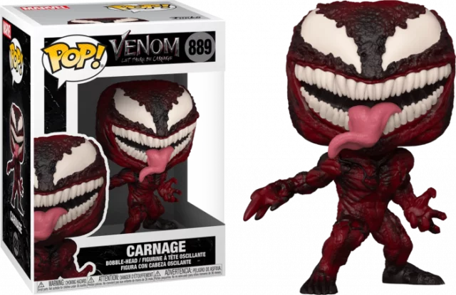 Figúrka Venom: Let There Be Carnage - Carnage (Funko POP! Marvel 889)