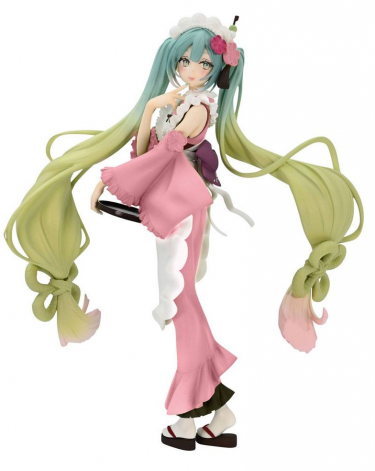 Figúrka Vocaloid - Hatsune Miku Matcha Green Tea Parfait 20 cm (FuRyu)