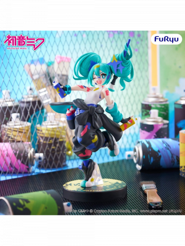 Figúrka Vocaloid - Hatsune Miku Paint Girl Another Color Ver. (FuRyu)