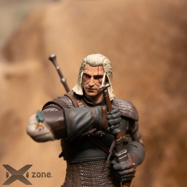 Figúrka Zaklínač 3 - Geralt z Rivie Deluxe (2. séria)