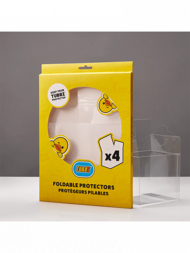 Ochranný obal na figurky TUBBZ - Packaging Protector 4 Pack (mäkký) (4ks)