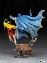 Soška Batman - Batman & Robin Deluxe Art Scale 1/10 (Iron Studios)