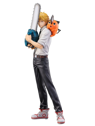 Soška Chainsaw Man - Denji & Pochita S-Fire Statue 1/7 (Sega)