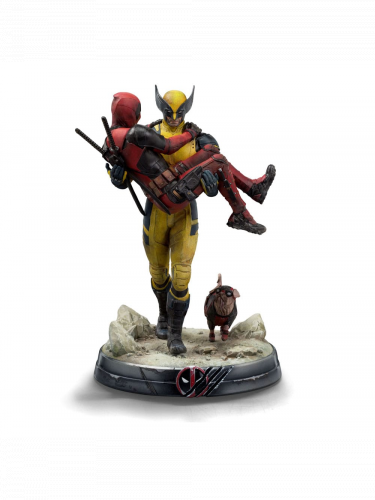 Soška Deadpool - Deadpool & Wolverine Deluxe Art Scale 1/10 (Iron Studios)