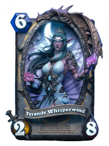 Soška Hearthstone - Tyrande Whisperwind (31cm) (HEX Collectibles)