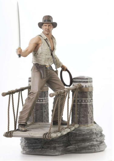 Soška Indiana Jones - Indiana Jones and the Temple of Doom Gallery Diorama (DiamondSelectToys)