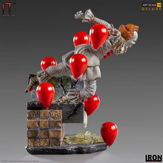 Soška IT Chapter Two - Pennywise Deluxe Art Scale 1/10 (Iron Studios)