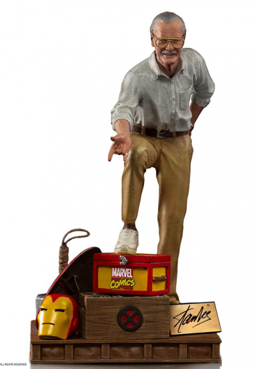 Soška Marvel - Stan Lee Deluxe Art Scale 1/10 (Iron Studios)