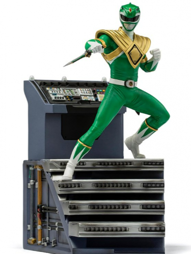 Soška Strážcovia vesmíru - Green Ranger BDS Art Scale 1/10 (Iron Studios)
