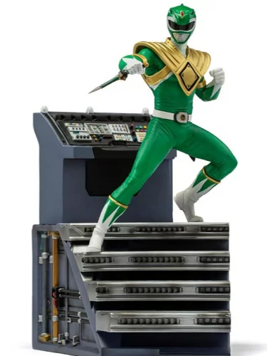 Soška Strážcovia vesmíru - Green Ranger BDS Art Scale 1/10 (Iron Studios)