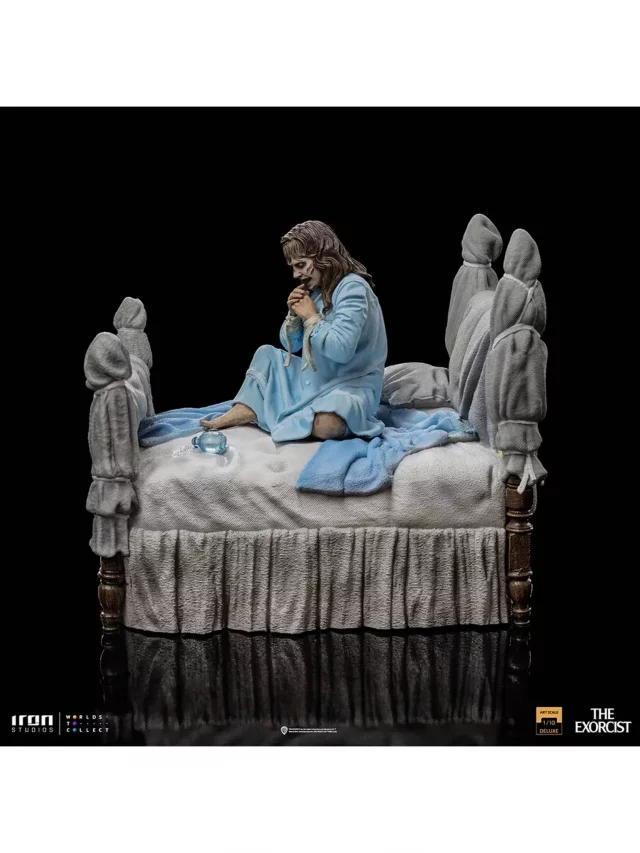 Soška The Exorcist - Possessed Regan McNeil Deluxe Art Scale 1/10 (Iron Studios)