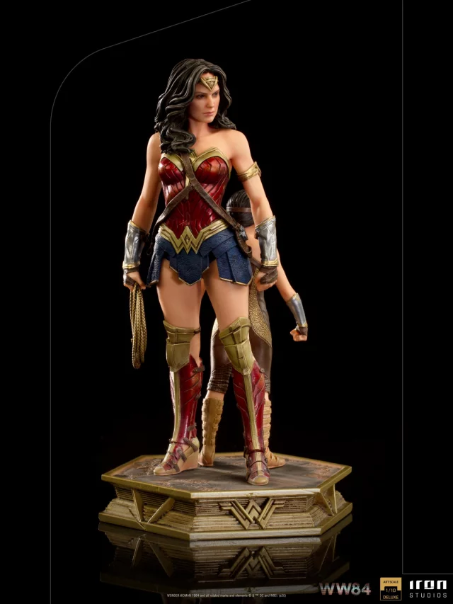 Soška Wonder Woman - Wonder Woman & Young Diana Deluxe Art Scale 1/10 (Iron Studios)