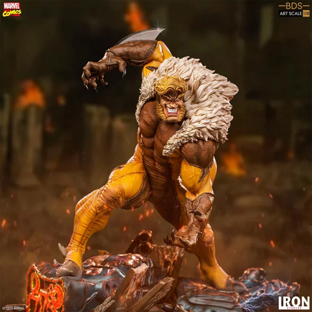 Soška X-Men - Sabertooth BDS Art Scale 1/10 (Iron Studios)
