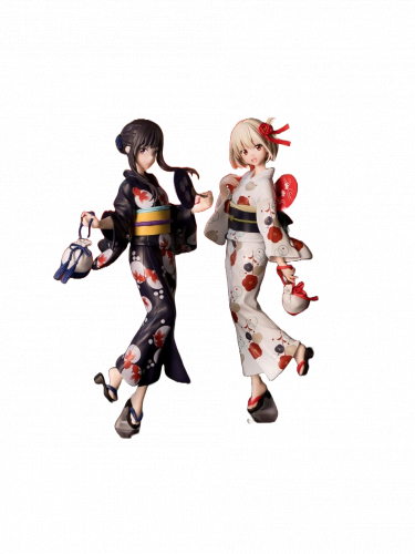 Výhodný set Lycoris Recoil -  Figurky Chisato Nishikigi & Takina Inoue going out in a yukata (Sega) dupl