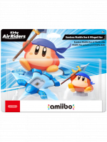 Figúrka Amiibo Kirby Air Riders - Bandana Waddle Dee & Winged Star