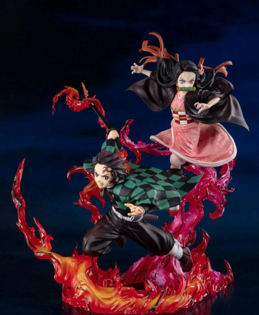 Figúrka Demon Slayer - Tanjiro Kamado + Nezuko Kamado diorama FiguartsZERO Statue