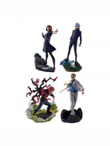 Figúrka Jujutsu Kaisen - Nobara, Gojo, Yuuji, Nanam (set 4 figúrok) (MegaHouse)