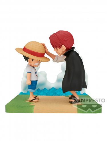 Figúrka One Piece - Monkey Luffy & Shanks Diorama (Log Stories) (BanPresto)