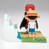 Figúrka One Piece - Monkey Luffy & Shanks Diorama (Log Stories) (BanPresto)